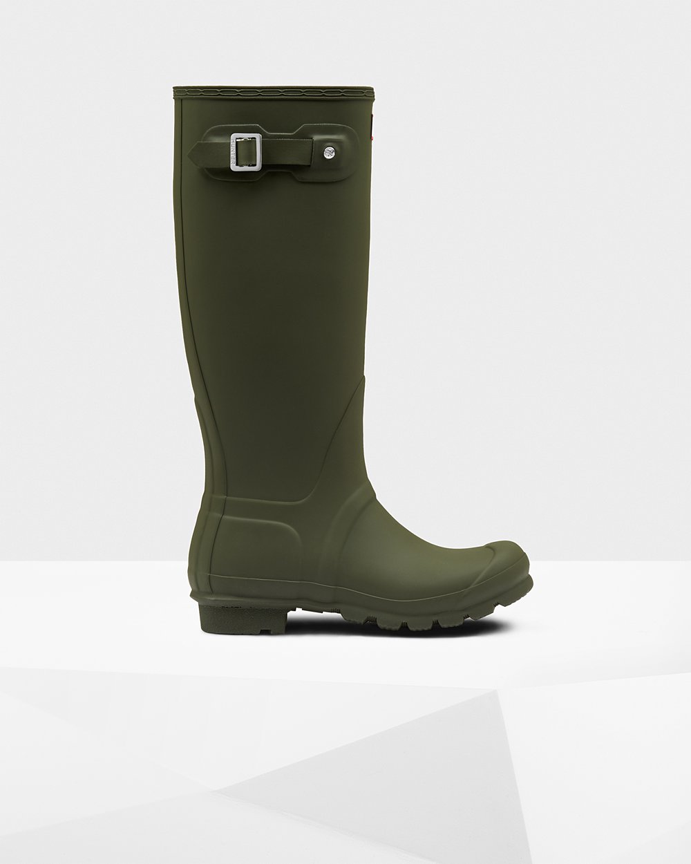 Women Hunter Original | Tall Rain Boots Dark Olive | NZ-35902-GLIY